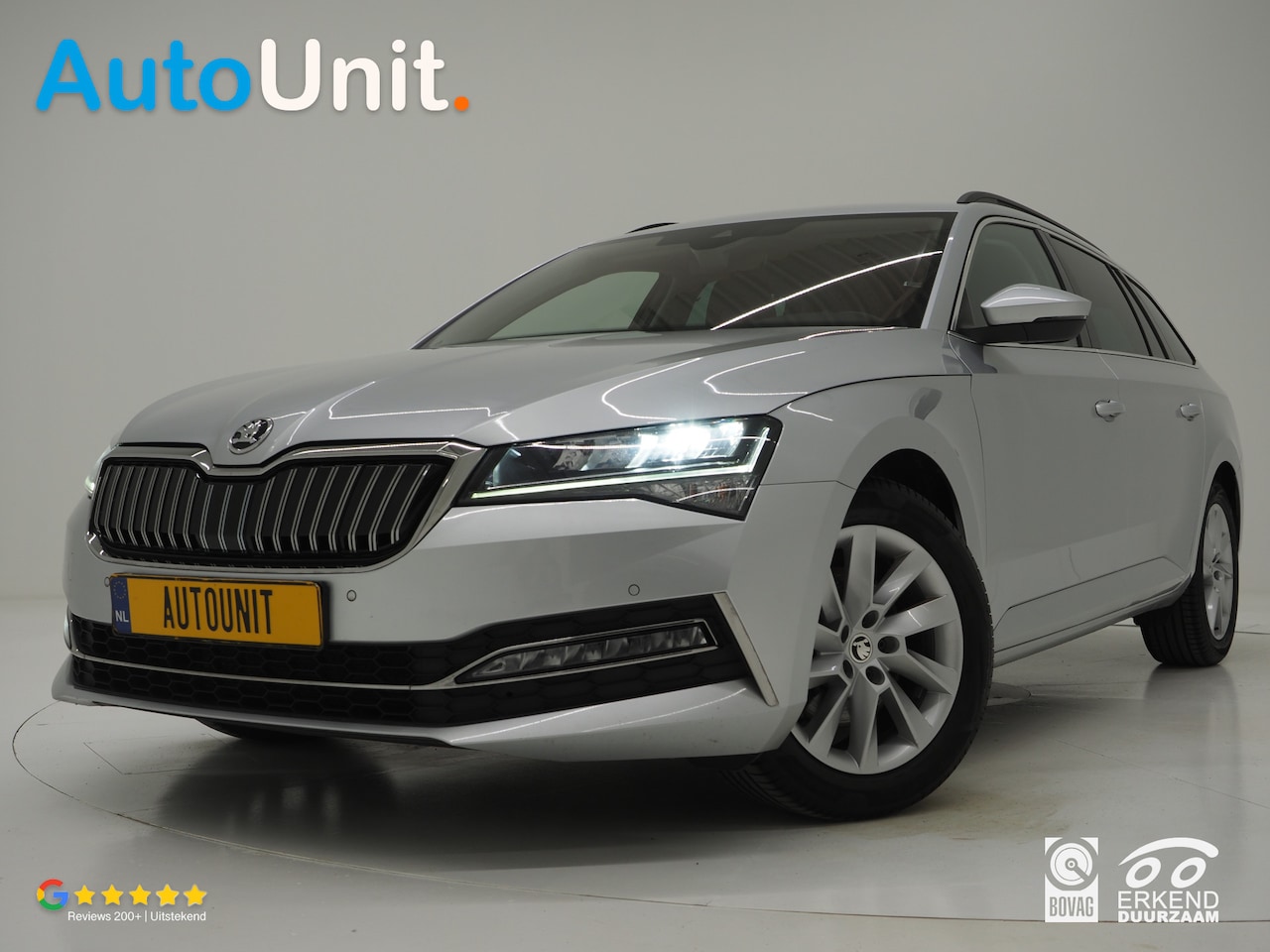 Skoda Superb Combi - 1.4 TSI iV 218PK | Virtual Cockpit | Cruise | Stoelverwarming | Carplay | DAB - AutoWereld.nl