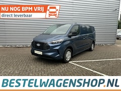 Ford Transit Custom - Trend 320 L2H1 136PK AUT NAVI APPLE CARPLAY RAZOR BLUE