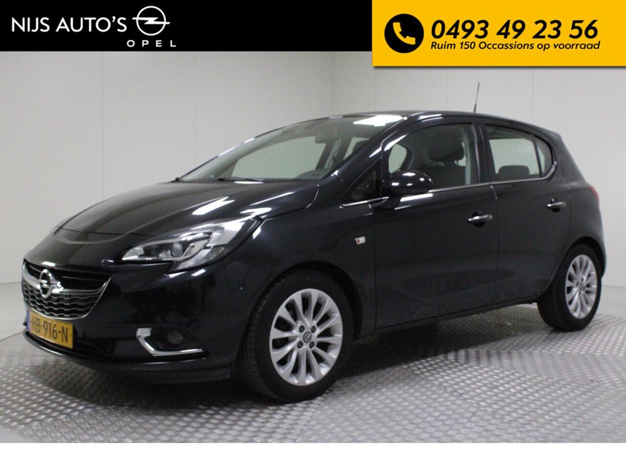 Opel Corsa - 1.4 Cosmo | automaat | climate control | pdc v/a + camera | bluetooth | cruise control | v - AutoWereld.nl