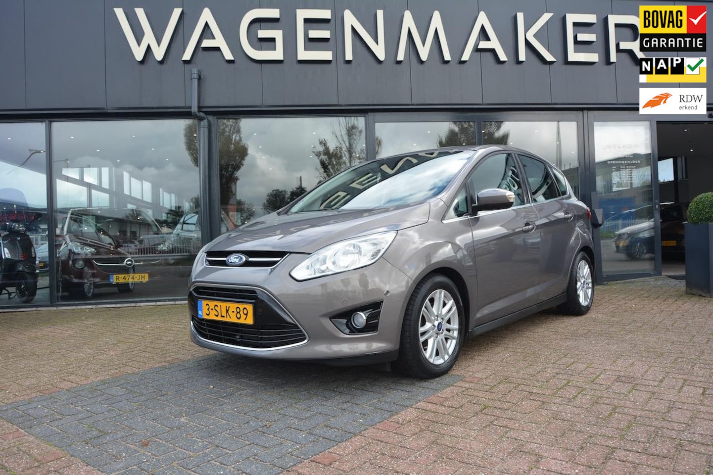 Ford C-Max - 1.0 Titanium Clima|Cruise|NAVI|Camera|New D-riem - AutoWereld.nl