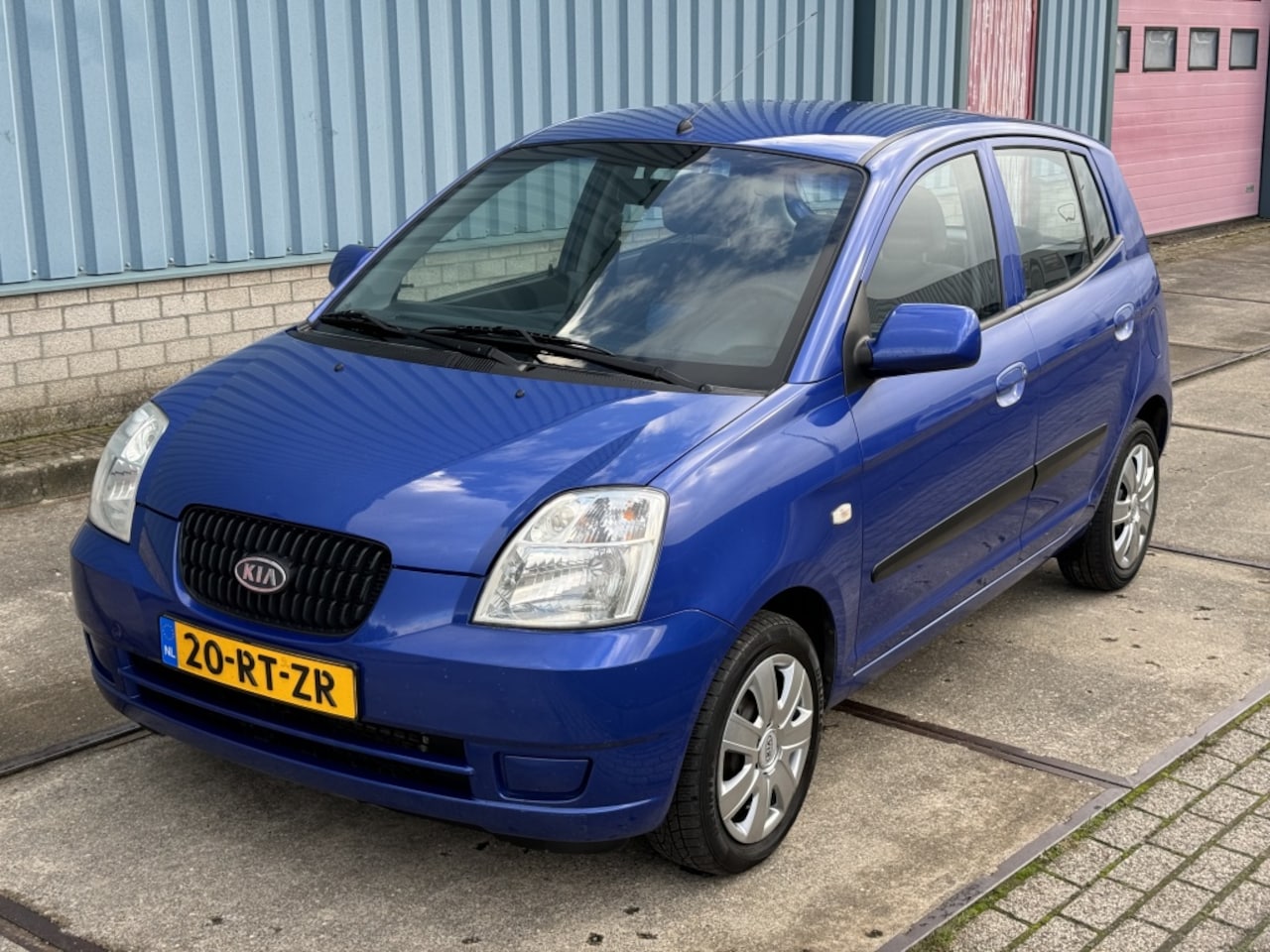 Kia Picanto - 1.0 LXE| 2005| AIRCO| BLAUW| NAP| USB| ELEK PAKKET - AutoWereld.nl