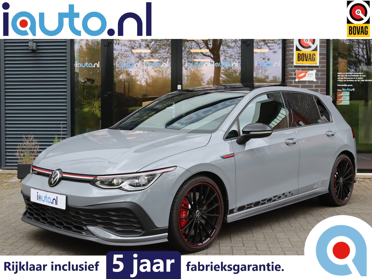 Volkswagen Golf - 2.0 TSI GTI Clubsport 45 Jahre 221kW/300pk Akrapovic/Panorama/Vienna Leder/Head-up/IQ.Ligh - AutoWereld.nl