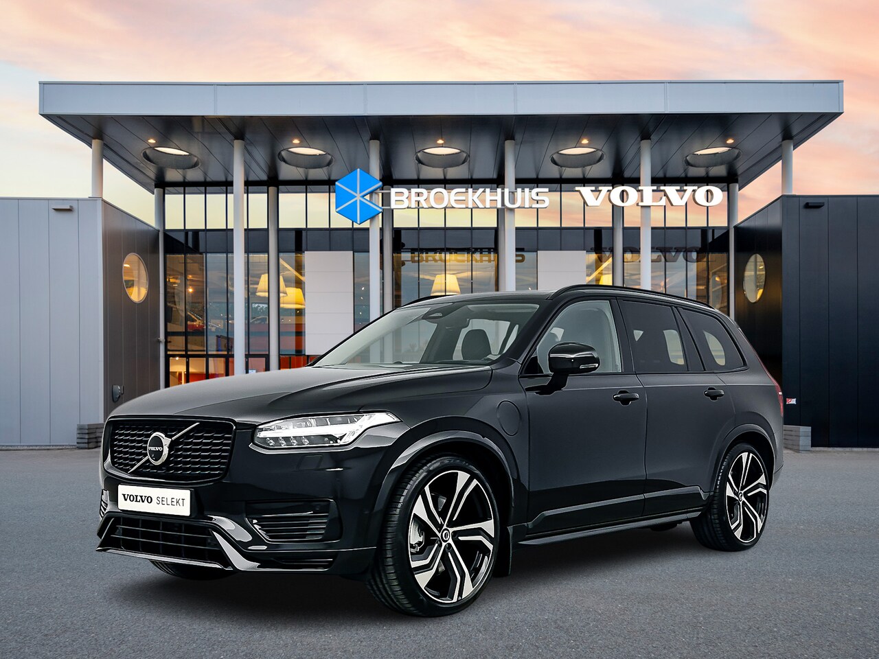 Volvo XC90 - T8 Recharge AWD Ultra Dark | 22'' | Luchtvering | Bowers & Wilkins | Stoelventilatie/massa - AutoWereld.nl