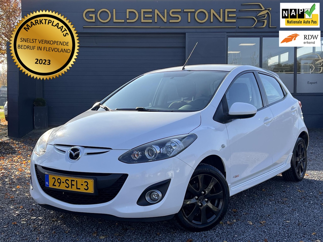 Mazda 2 - 1.3 BIFUEL GT-M Line 2e Eigenaar,Navi,Airco,Stoelverwarming,Elektr. Ramen,N.A.P,APK tot 04 - AutoWereld.nl