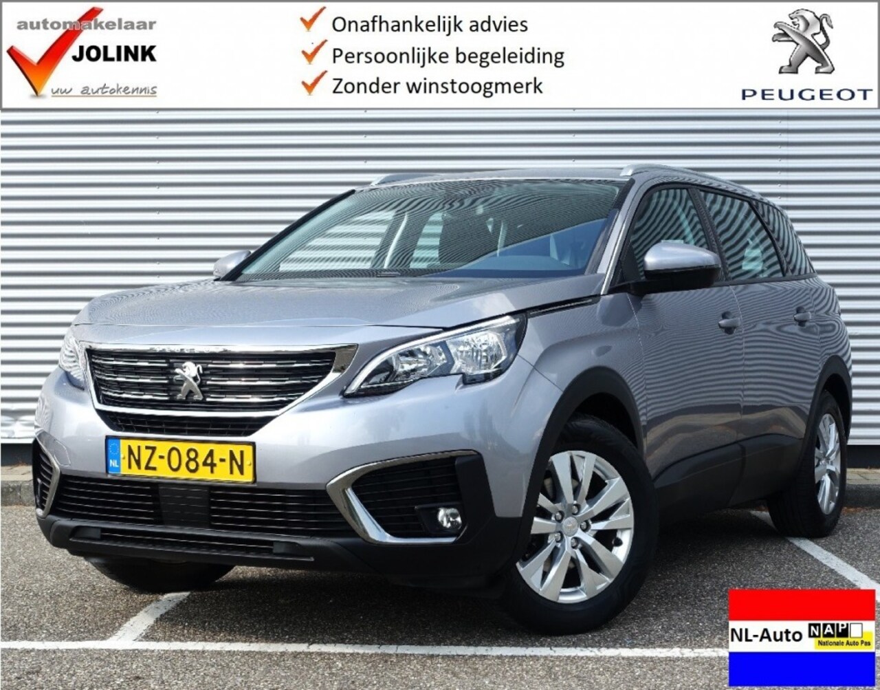 Peugeot 5008 - 130pk Blue Lease Executive I 7-prs I NL-Auto I Android/Apple I - AutoWereld.nl