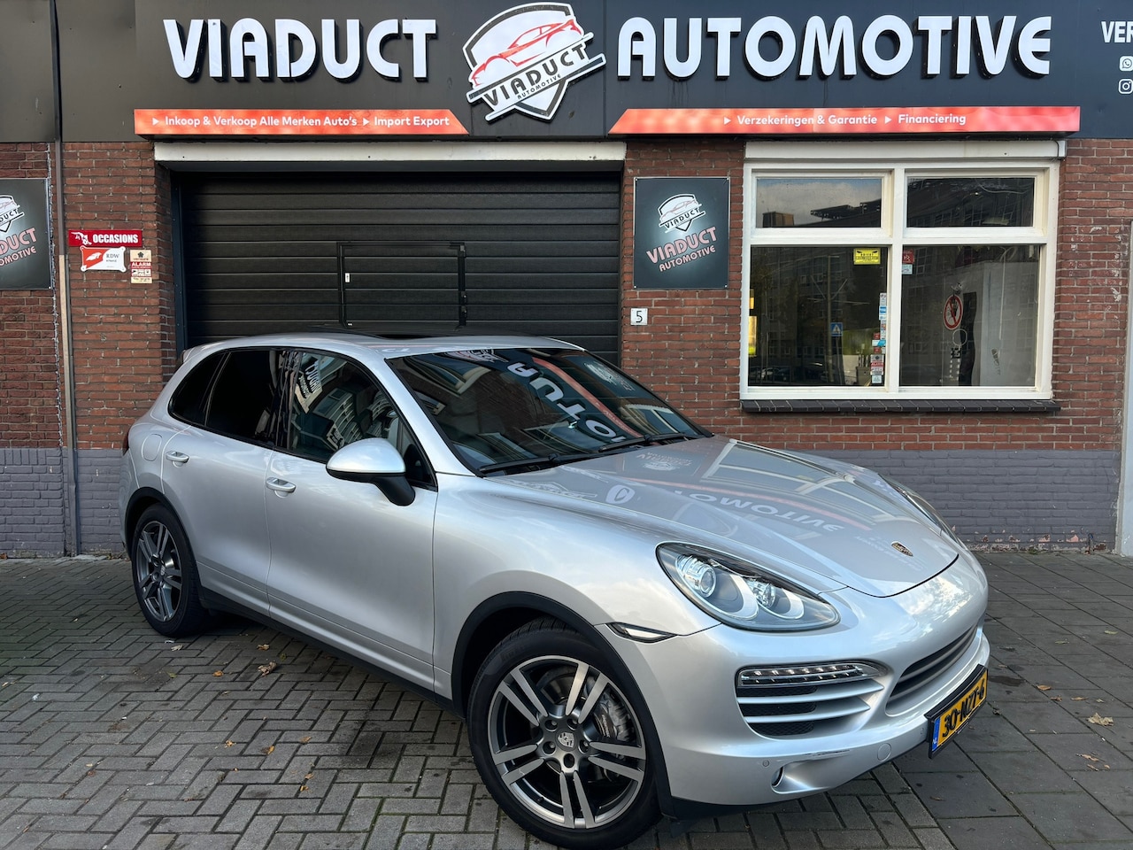 Porsche Cayenne - 3.6 NL Auto Luchtvering Pano Dealer onderhouden - AutoWereld.nl