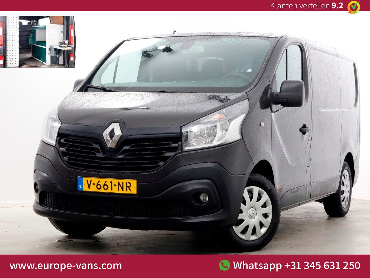 Renault Trafic - 1.6 dCi 120pk L1H1 Luxe Camera/Inrichting/Achterklep 04-2018 - AutoWereld.nl