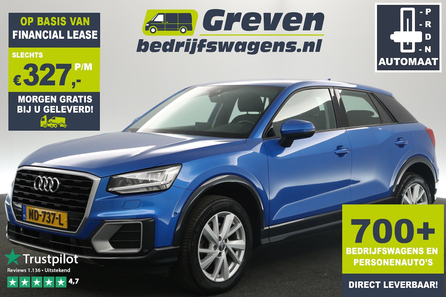 Audi Q2 - 1.4 TFSI 150PK Automaat Clima Virtual LED Navi Cruise 17''LMV Trekhaak - AutoWereld.nl