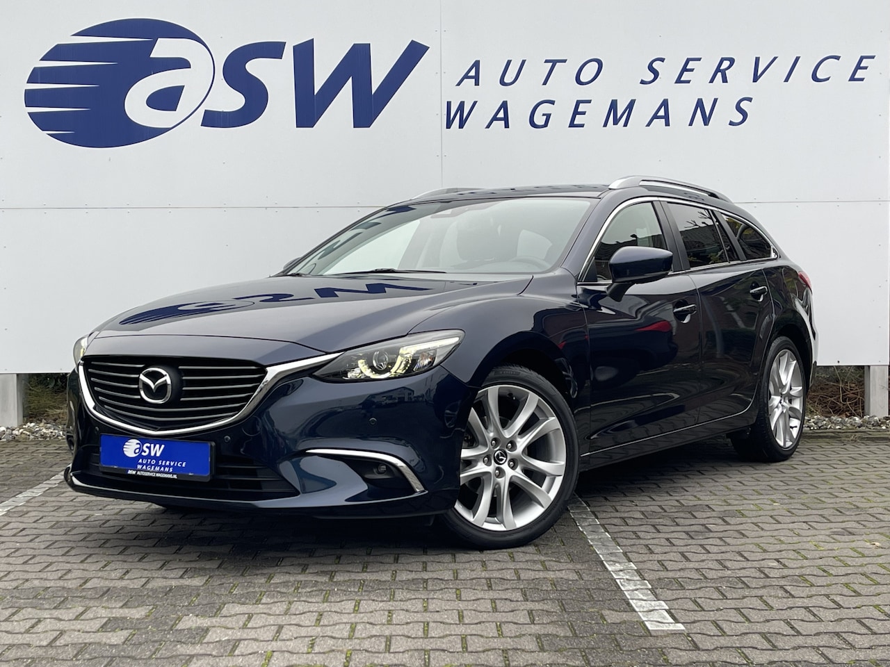 Mazda 6 Sportbreak - 2.0 SkyActiv-G 165 GT-M | Navi | Camera | LED | DAB+ | Clima | 19 inch - AutoWereld.nl