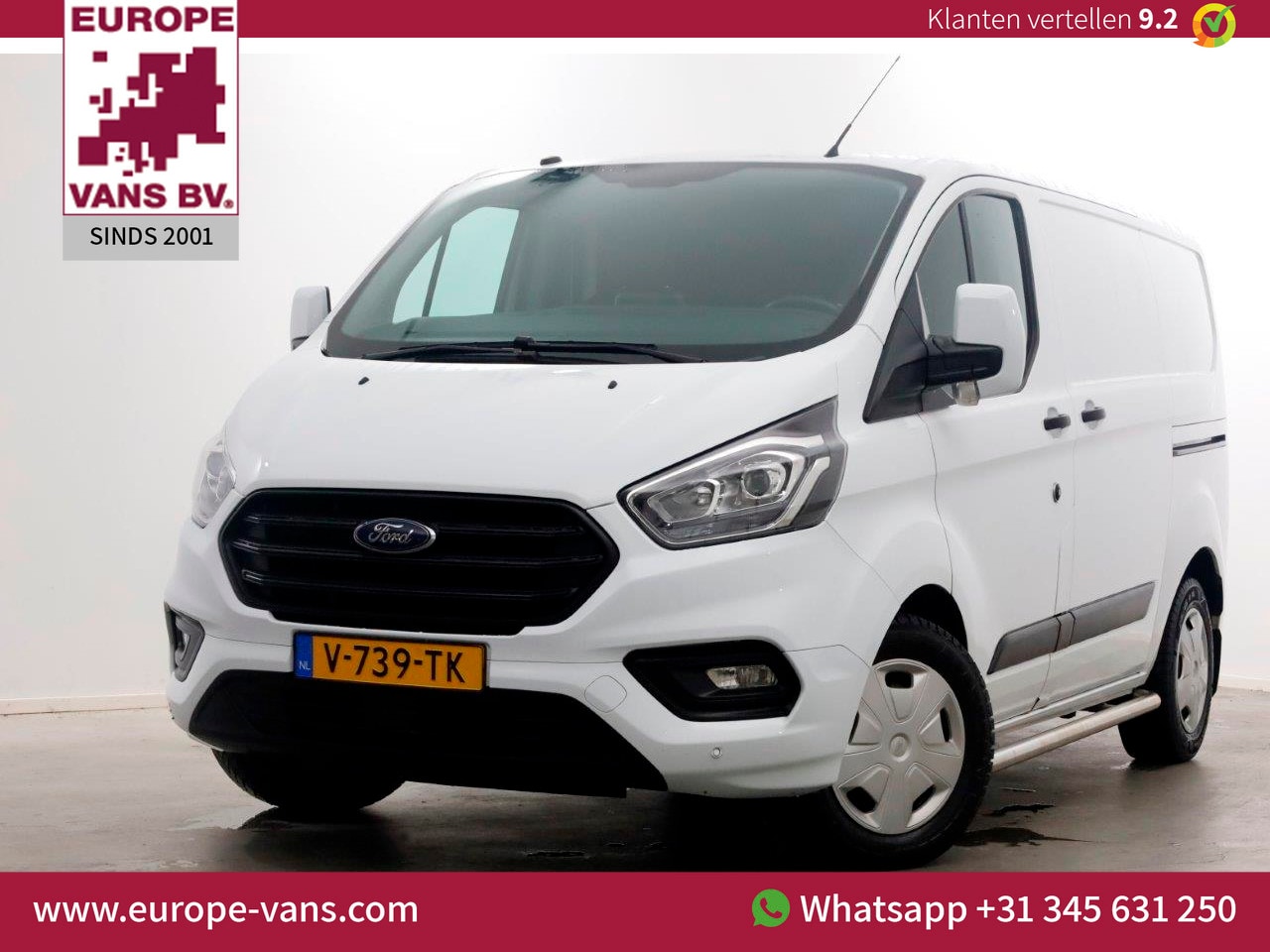 Ford Transit Custom - 2.0 TDCI 130pk E6 L1H1 Trend Navi/Inrichting/230V/2x Schuifdeur 11-2018 - AutoWereld.nl