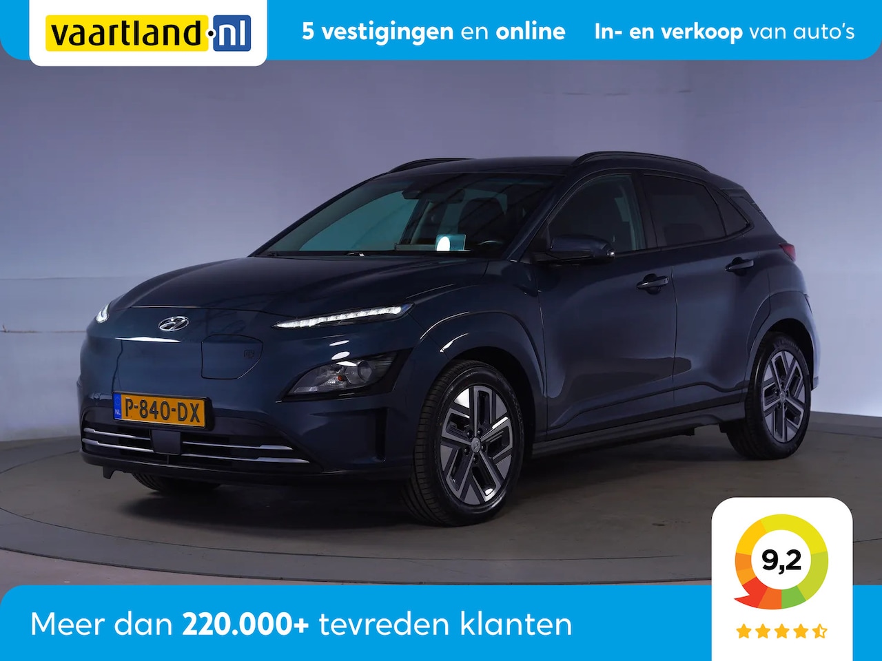 Hyundai Kona Electric - EV Fashion 64 kWh [ Head-up display Privacy glass Nav Camera ] - AutoWereld.nl