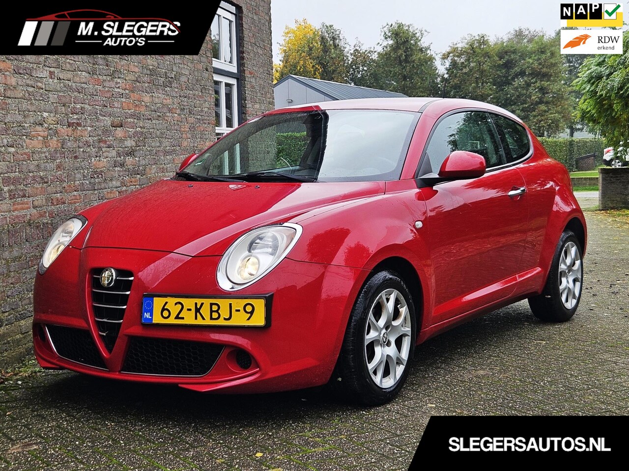 Alfa Romeo MiTo - 1.4 Distinctive*Airco*Cruise*Nieuwe riem! - AutoWereld.nl