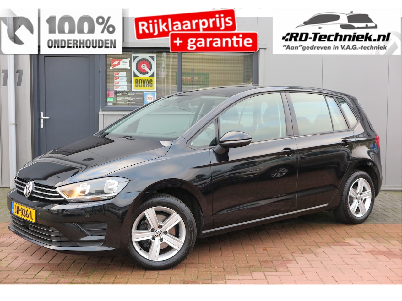 Volkswagen Golf Sportsvan - 1.2 TSI Comfortline 1.2 TSI 82kw 110pk Comfortline, Cruisecontrol,PDC,Navi,Trekhaak,Stoelverwarming ,etc. Nieu - AutoWereld.nl