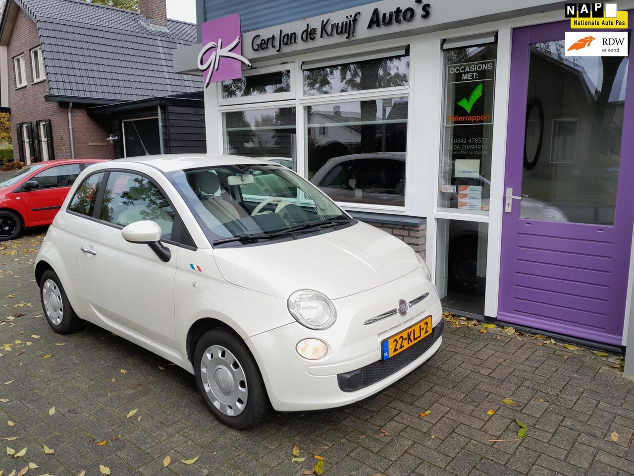 Fiat 500 - 1.2 Pop Automaat NL Auto - AutoWereld.nl