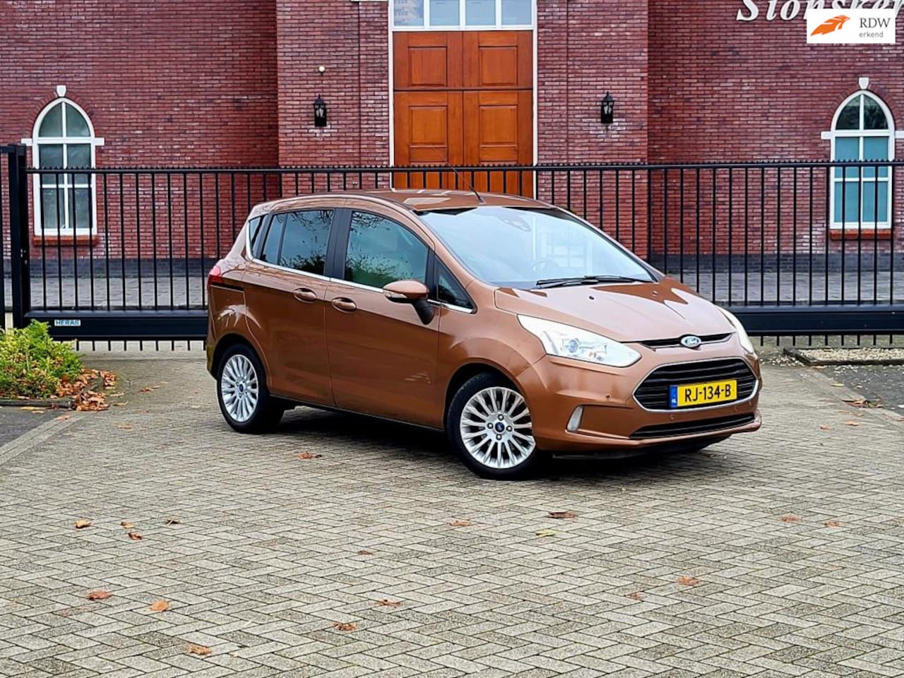 Ford B-Max - 1.0 EcoBoost Titanium / Dealer onderhouden / LED / Pdc / Keyless - AutoWereld.nl