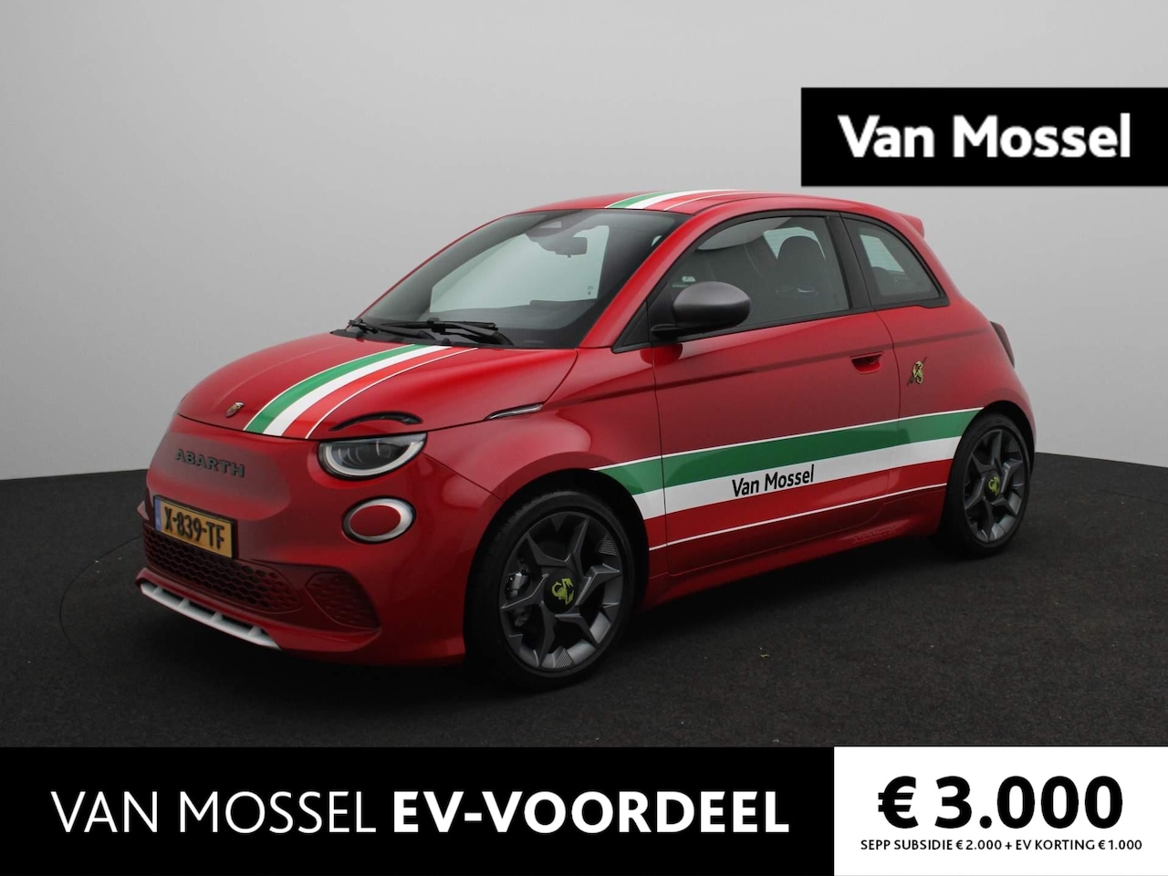 Abarth 500e - Urban | Android Apple Carplay | Full Led | Cruise control - AutoWereld.nl