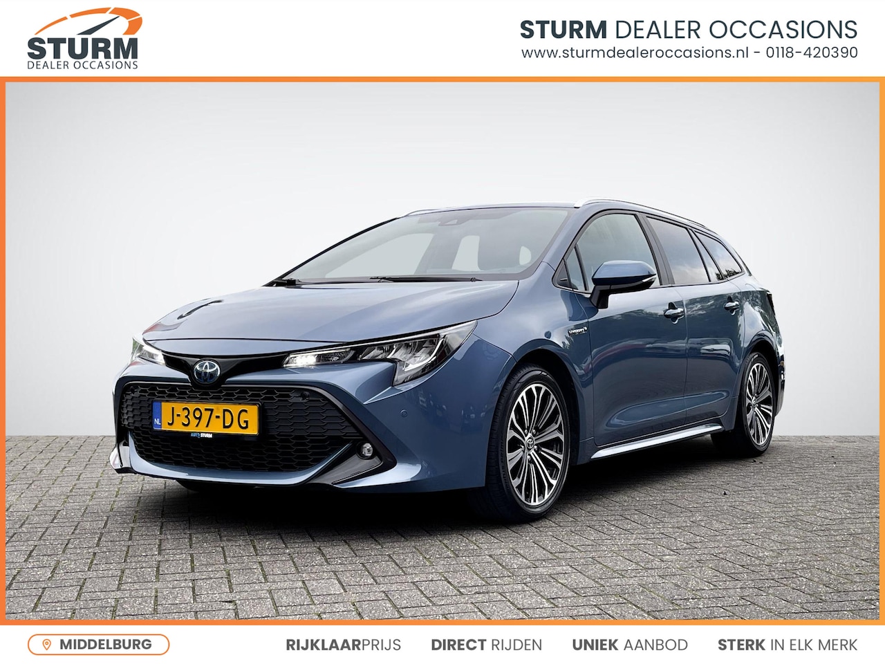 Toyota Corolla Touring Sports - 2.0 Hybrid Business Plus | Trekhaak | Navigatie | Camera | Apple Carplay/Android Auto | St - AutoWereld.nl