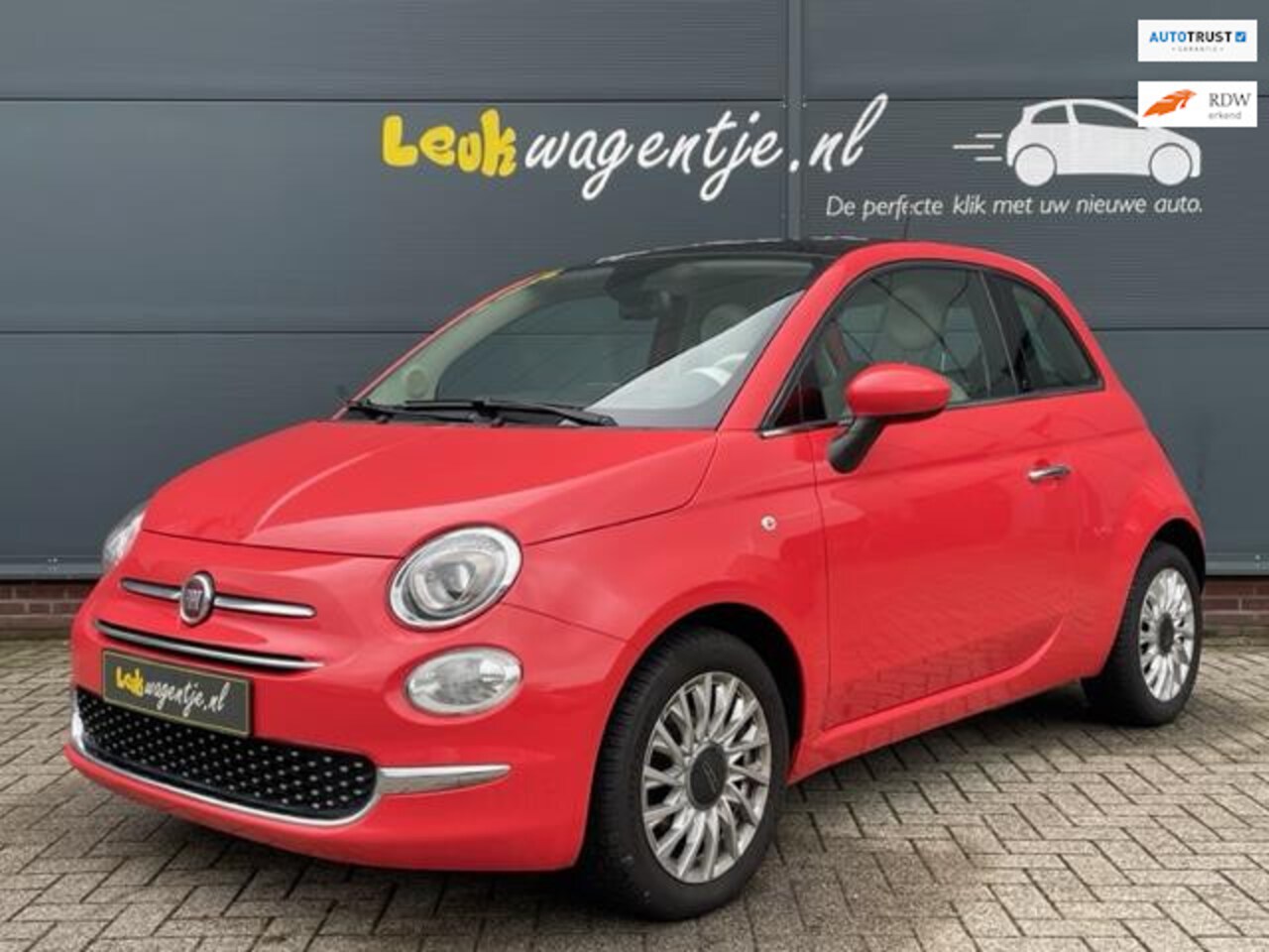 Fiat 500 - 1.2 Lounge *cruise c. *climate c. *distr.riem nieuw - AutoWereld.nl