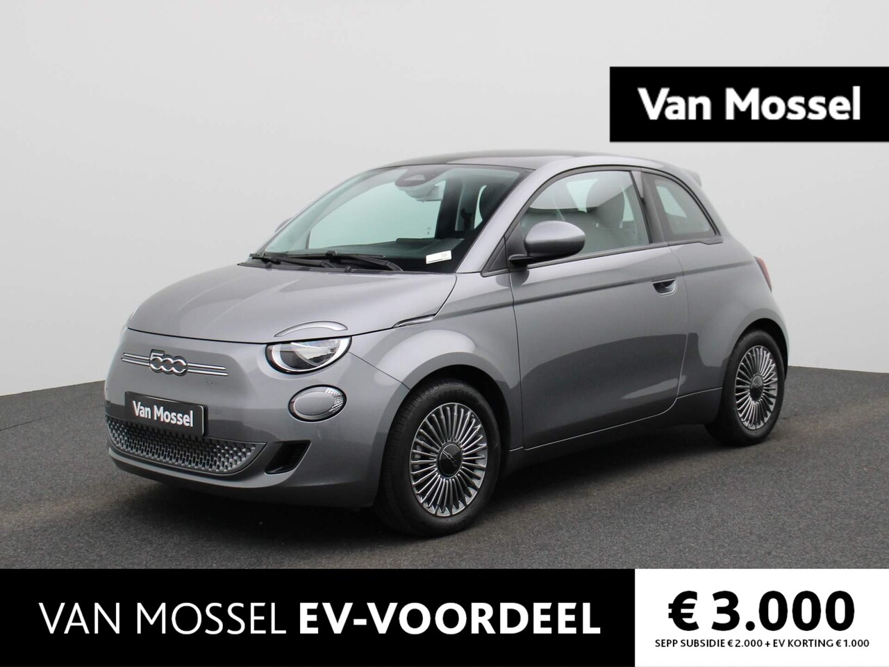 Fiat 500e - Icon 42 kWh | Navi | ECC | LMV | PDC | - AutoWereld.nl