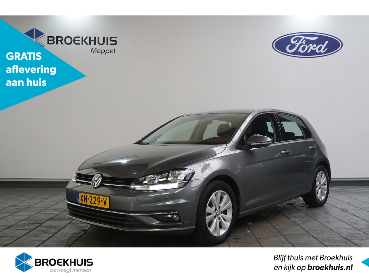 Volkswagen Golf - 1.0 TSI Comfortline | Adaptive Cruise | Navi | Clima | PDC Voor + Achter | - AutoWereld.nl