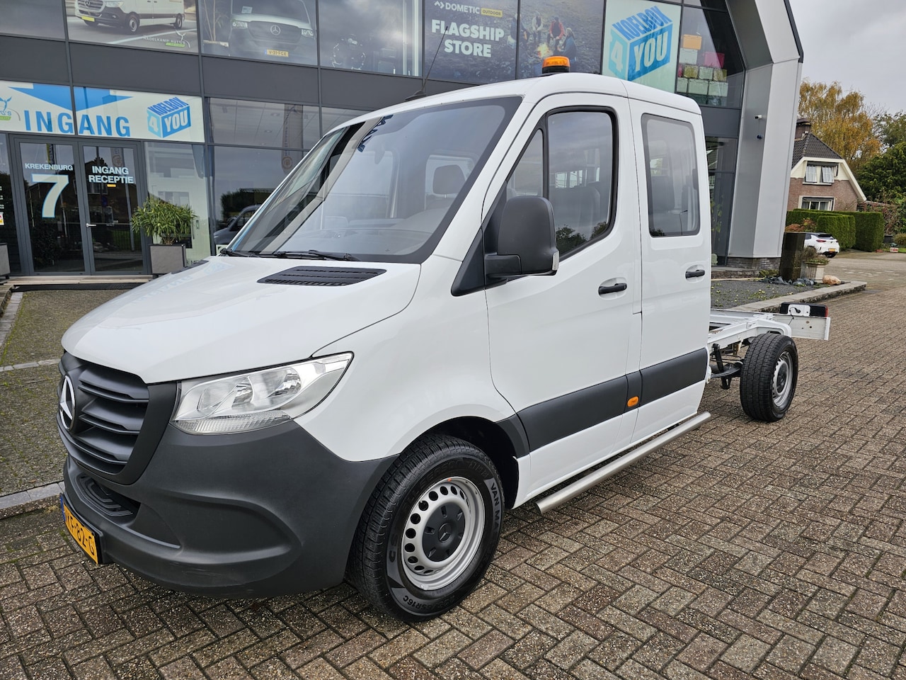 Mercedes-Benz Sprinter - 314 CDI L2 Chassis Cabine DC * 6 persoons * MBUX * - AutoWereld.nl