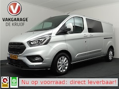 Ford Transit Custom - 300 2.0 TDCI L2H1 Limited DC | Trekhaak | Navigatie | Camera | Cruise Control