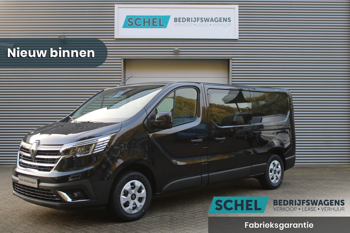 Renault Trafic - 2.0 Blue dCi 130pk T29 L2H1 Advance Dubbele Cabine - Carplay - Android - 2x Schuifdeur - P - AutoWereld.nl