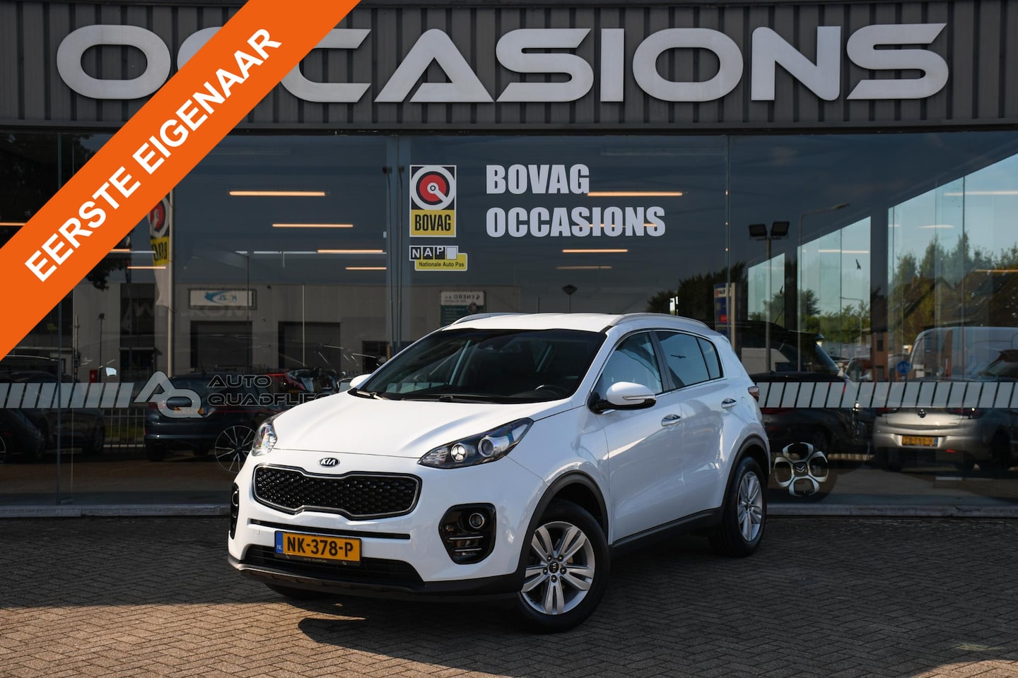 Kia Sportage - 1.6 GDI DynamicLine 1 EIGENAAR/ NAVIGATIE/ DAB - AutoWereld.nl