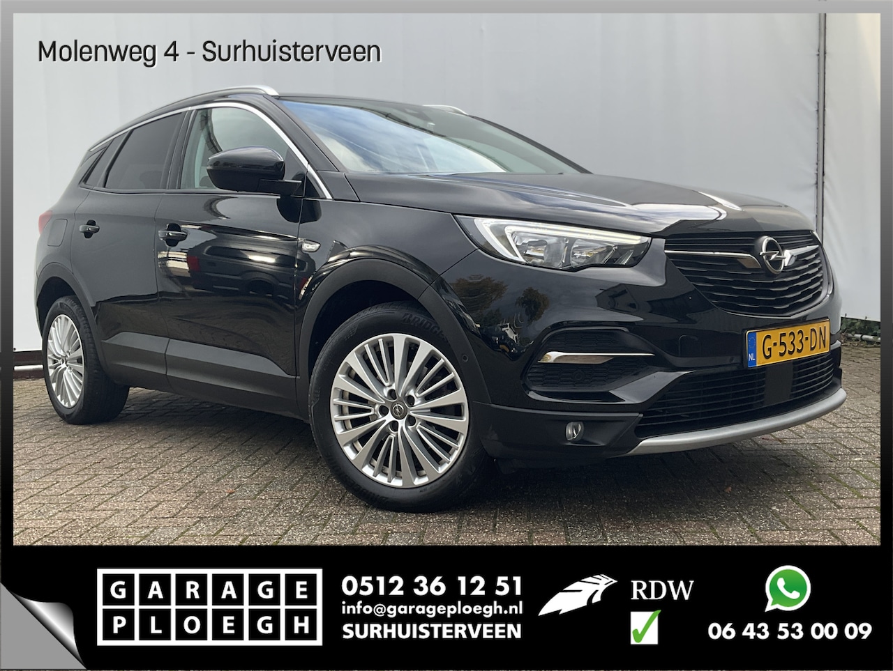 Opel Grandland X - 1.2 Turbo Innovation Cruise Navi Elek.klep Carplay Led Camera! - AutoWereld.nl