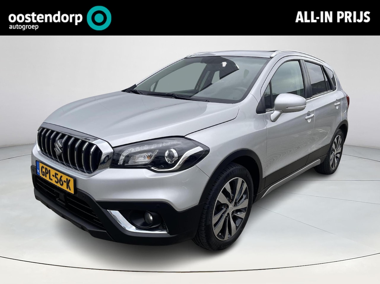 Suzuki S-Cross - 1.4 Boosterjet Exclusive ALL GRIP | PANORAMADAK | AUTOMAAT | TREKHAAK |LEDEREN BEKLEDING - AutoWereld.nl