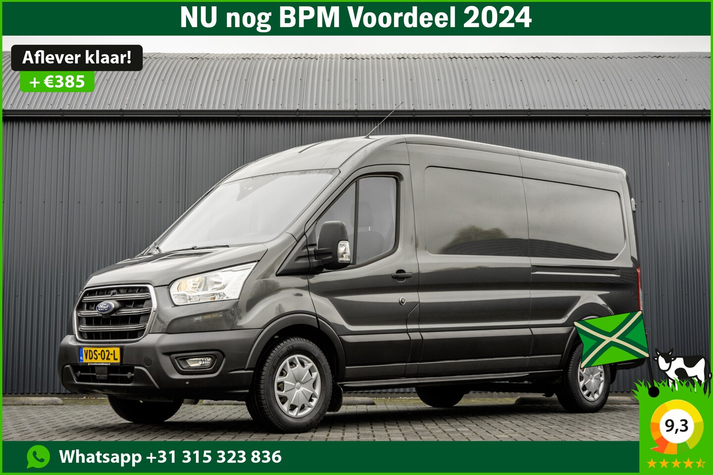 Ford Transit - 2.0 TDCI L3H2 | Automaat | 170 PK | Euro 6 | Cruise | Airco | Camera | PDC - AutoWereld.nl