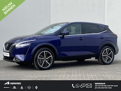 Nissan Qashqai - 1.3 MHEV 160PK Xtronic Automaat Tekna Plus + / 1800KG Trekgewicht / Panoramadak / Cruise C