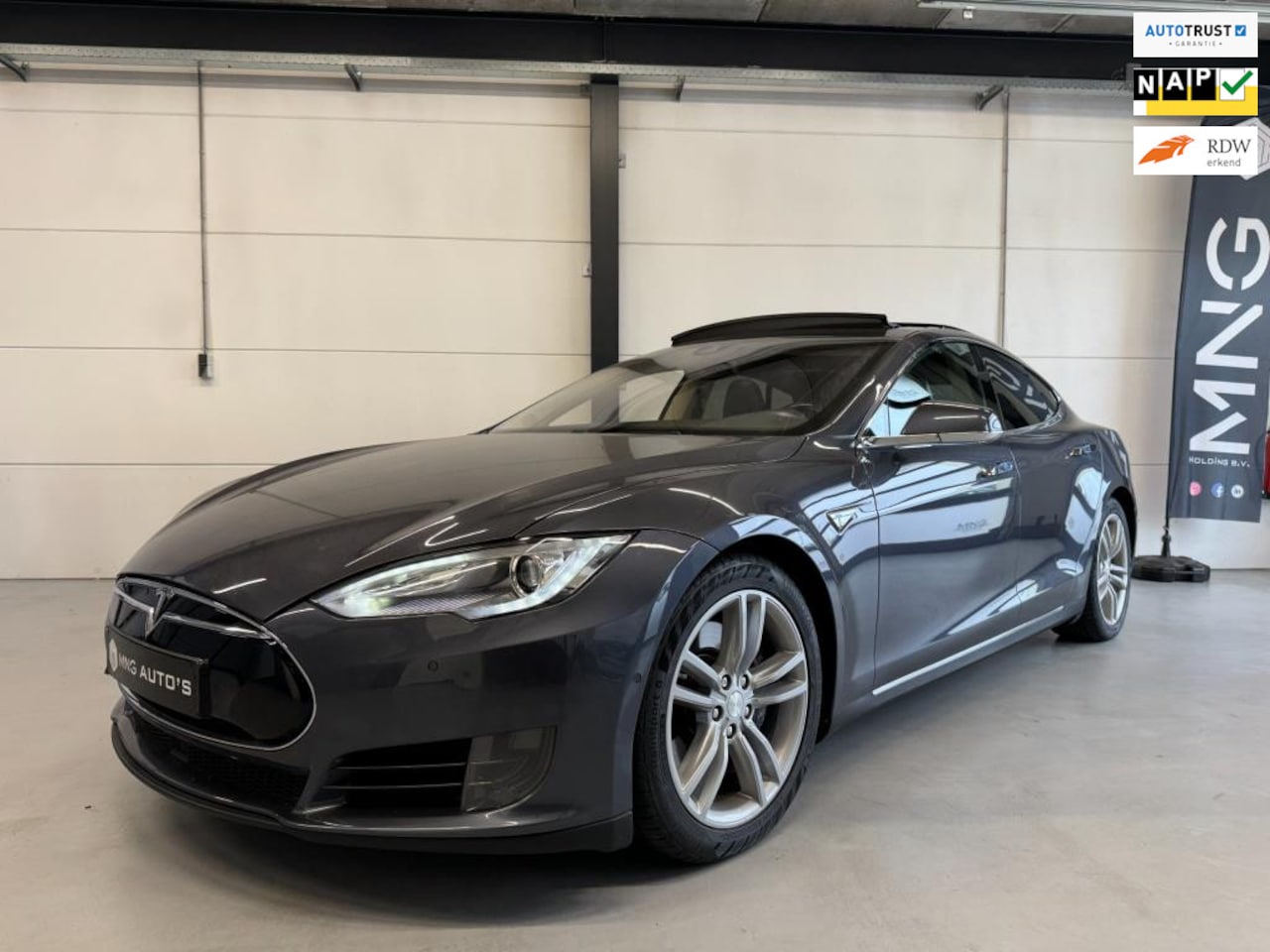 Tesla Model S - 85D|GRATISLADEN|PANO|AUTOPILOT|MARGE| - AutoWereld.nl