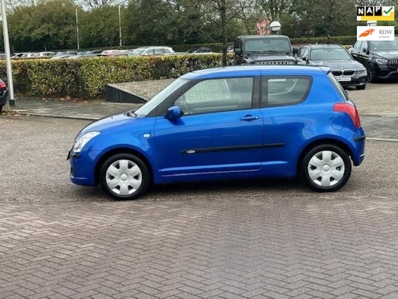 Suzuki Swift - 1.3 GLS 1.3 GLS,bj.2005,kleur:blauw,airco,NAP met 130898 km.en APK tot 08/2025,zeer zuinig en goed - AutoWereld.nl