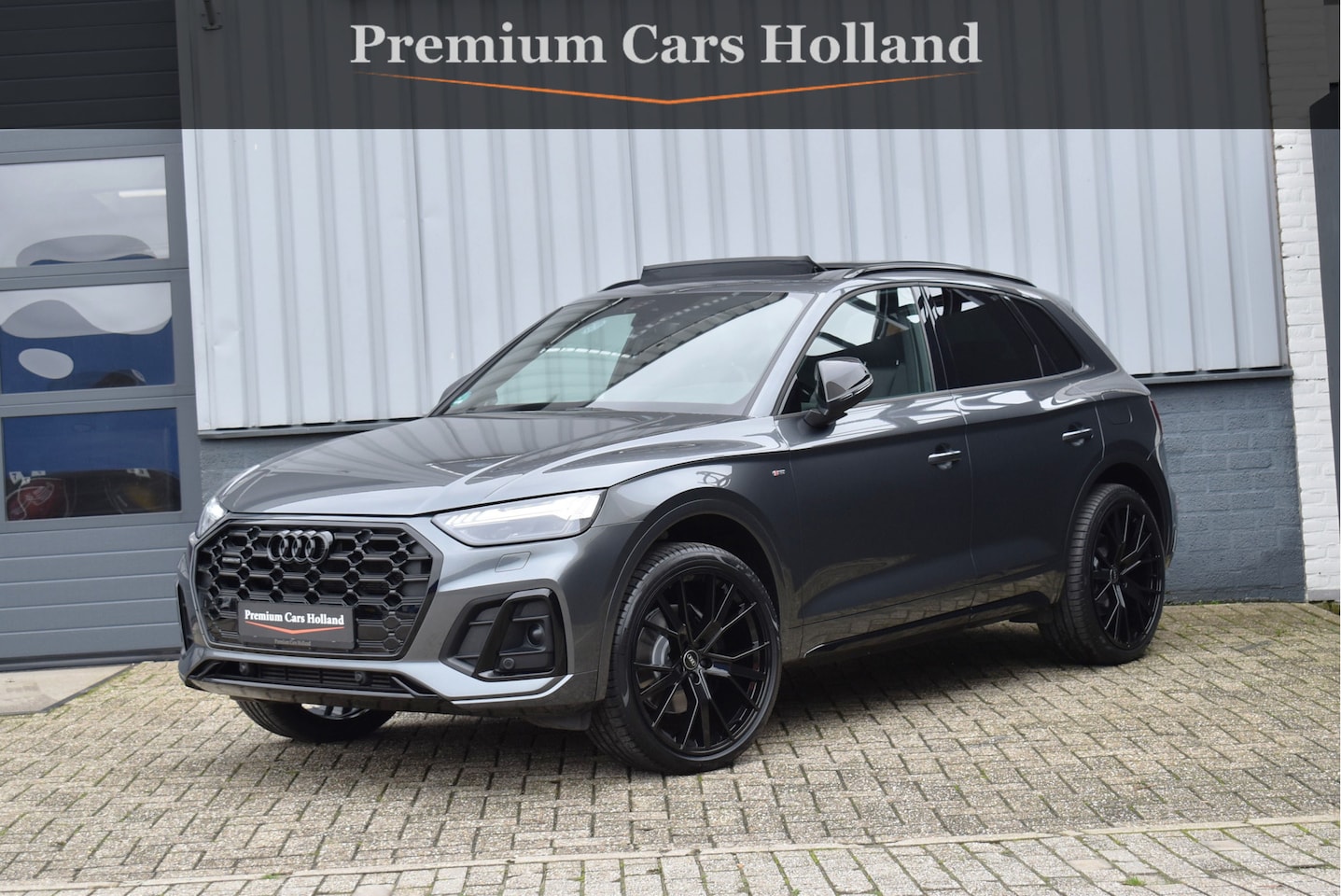 Audi Q5 - 55 TFSI e S-Line Black Ed 367 Pk Pano Hud Leder Memory Carbon Matrix 22 Inch - AutoWereld.nl