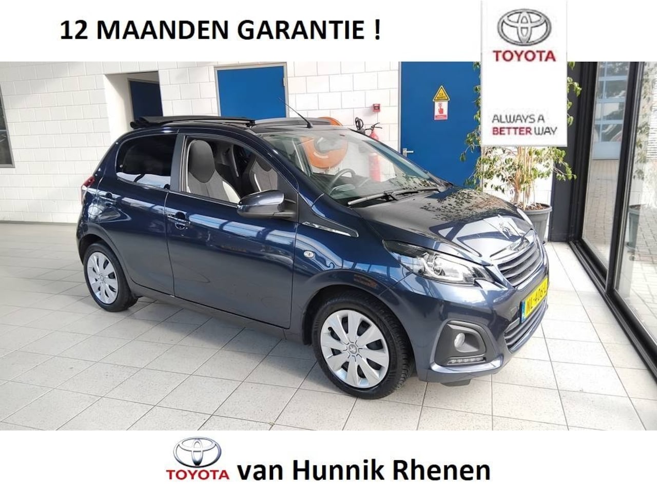 Peugeot 108 - 1.0 e-VTi Active Top Airco Schuifdak - AutoWereld.nl