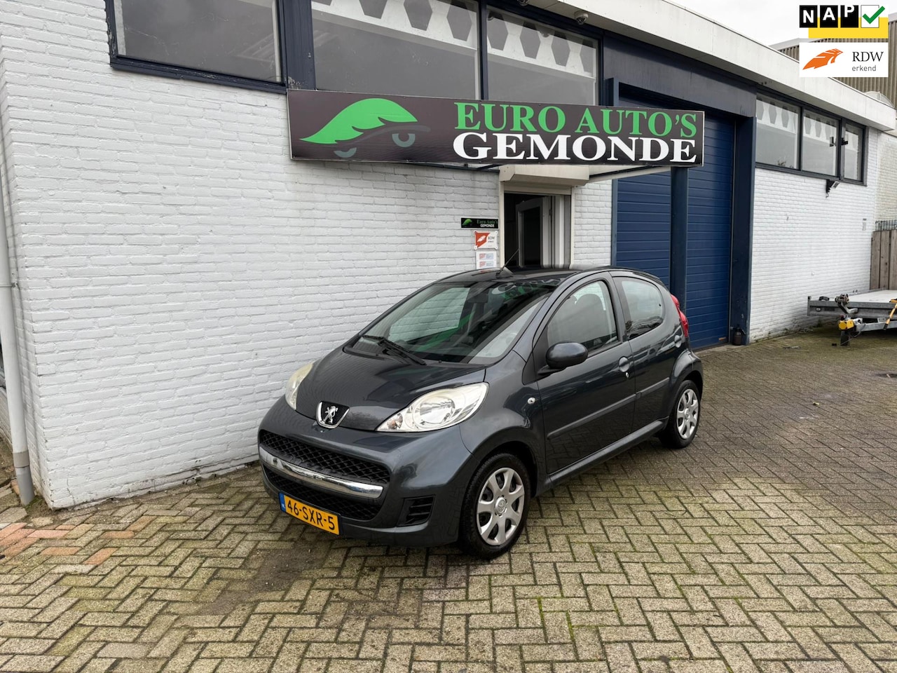 Peugeot 107 - 1.0-12V 2011 FACELIFT MODEL/NAVIGATIE/AIRCO ELECTRAPAK - AutoWereld.nl