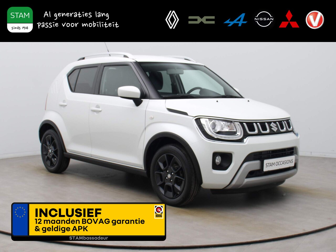 Suzuki Ignis - 83pk Smart Hybrid Select Airco | Camera | Carplay - AutoWereld.nl