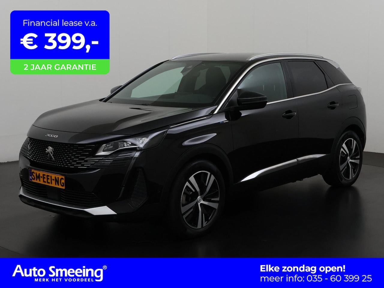 Peugeot 3008 - 1.6 HYbrid 225 GT | Leder | Stoelmassage | 360 Camera | Trekhaak | Zondag Open! - AutoWereld.nl