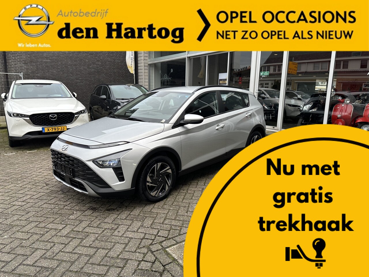 Hyundai Bayon - 1.0 T-GDI Comfort Smart Airco met elektronische regeling/Stoelverwarming. - AutoWereld.nl