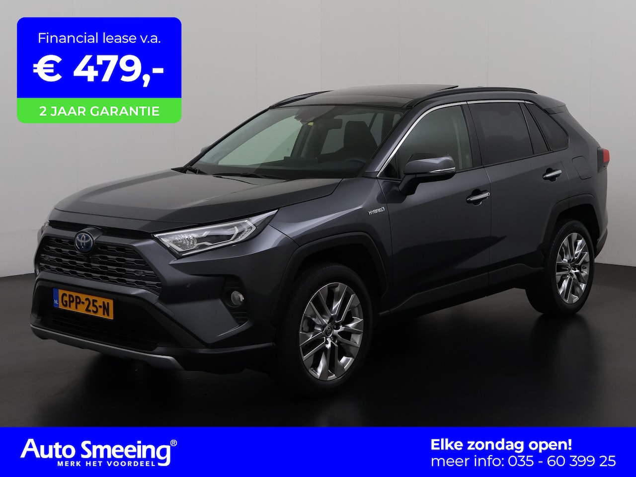 Toyota RAV4 - 2.5 Hybrid Executive | Panoramadak | Leder | Mem stoel | JBL | Zondag open! - AutoWereld.nl