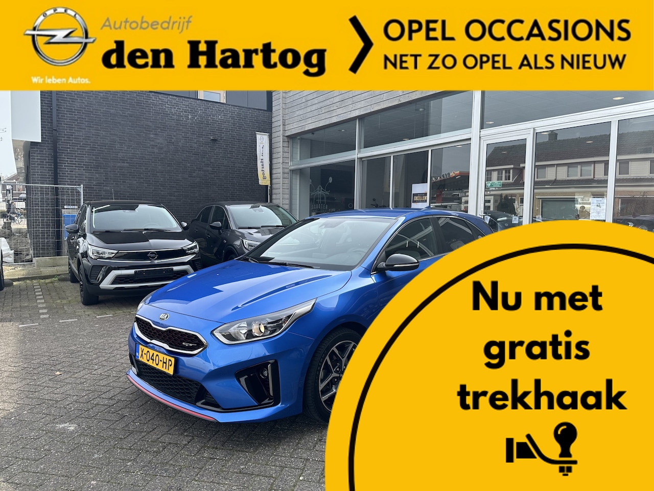 Kia Cee'd - Ceed 1.4 T-GDi GT-Line Trekhaak/ECC/Camera/Navi/Parkeerhulp. - AutoWereld.nl