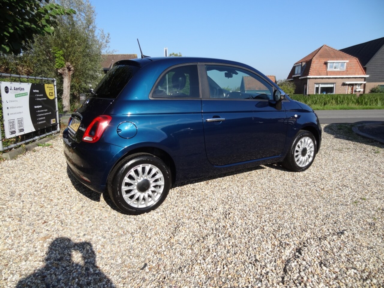 Fiat 500 - 1.0 Hybrid Dolcevita PDC Achter