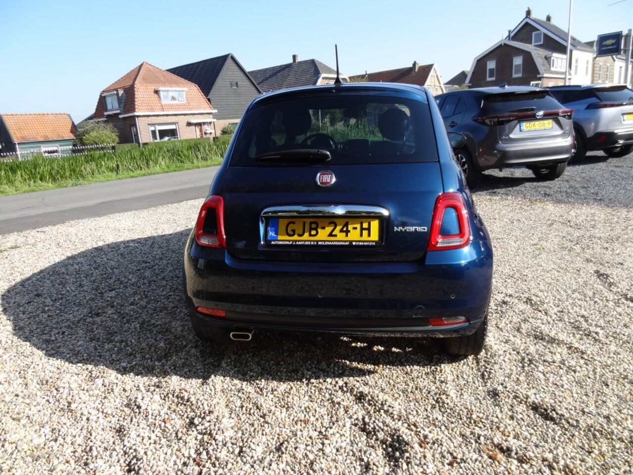 Fiat 500 - 1.0 Hybrid Dolcevita PDC Achter