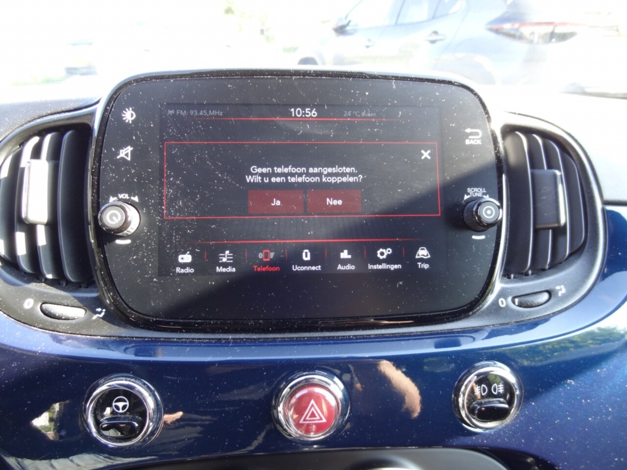 Fiat 500 - 1.0 Hybrid Dolcevita PDC Achter