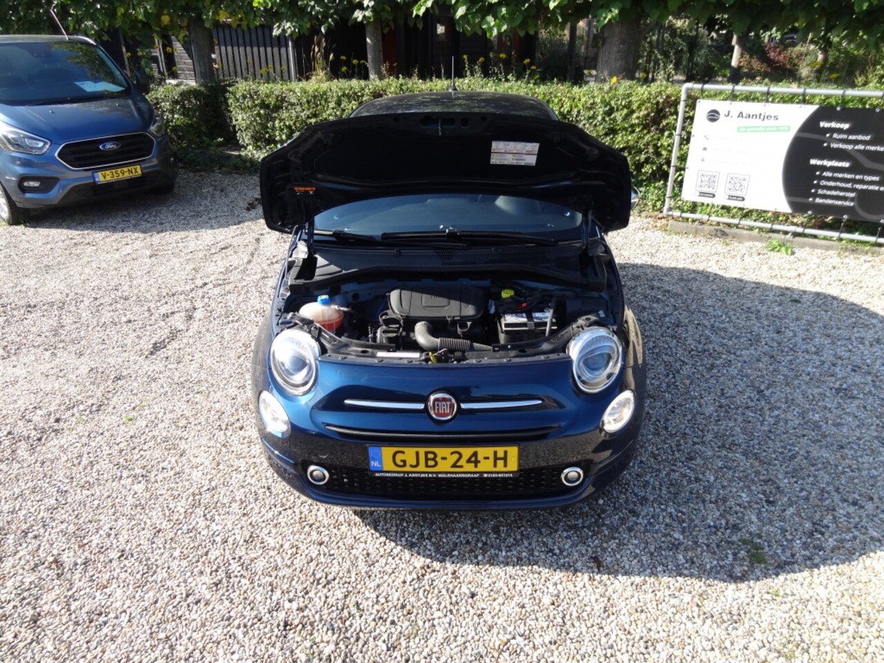 Fiat 500 - 1.0 Hybrid Dolcevita PDC Achter