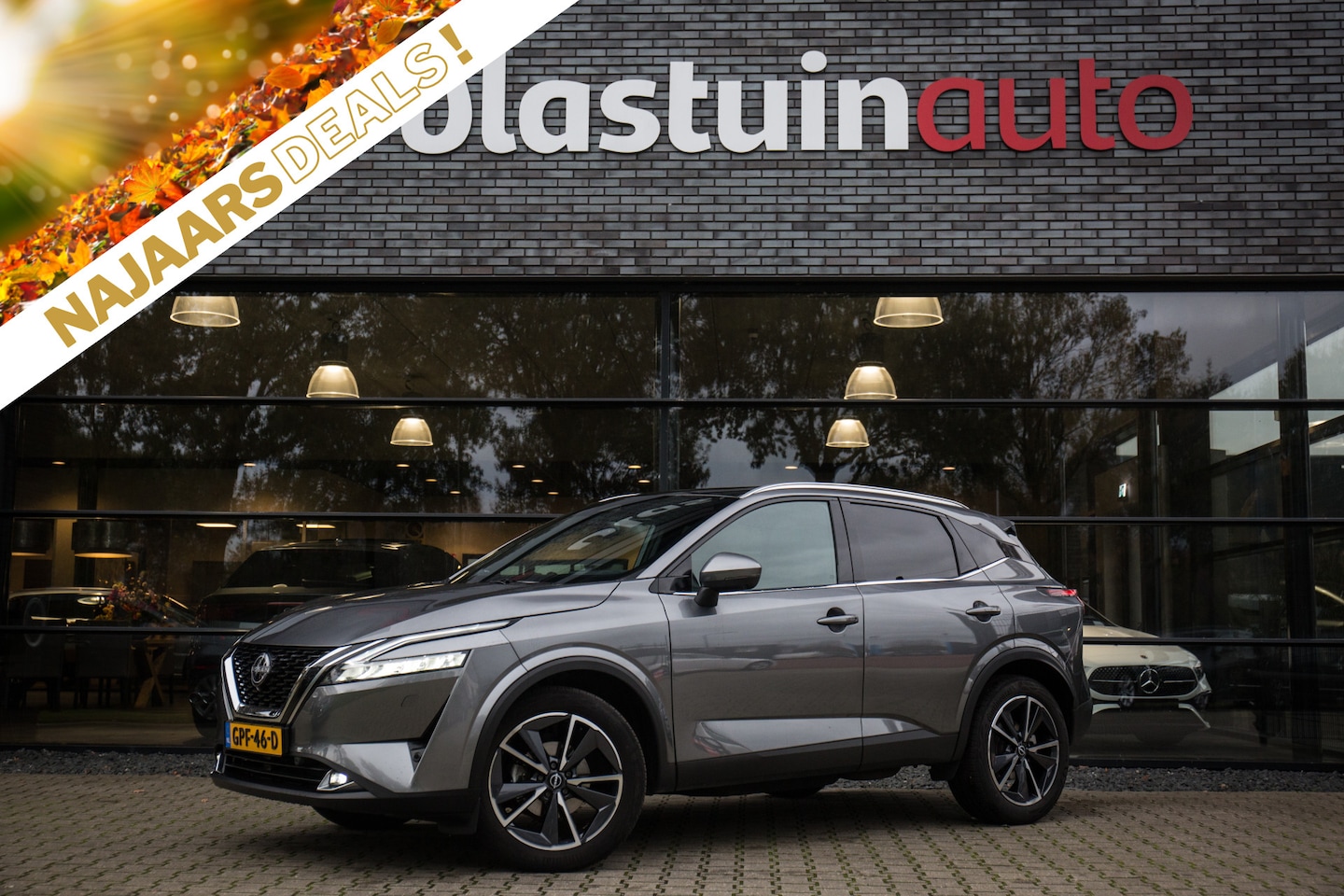 Nissan Qashqai - 1.3 MHEV Xtronic Tekna Plus Propilot , HUD, Bose, Panoramadak, 360°camera, - AutoWereld.nl