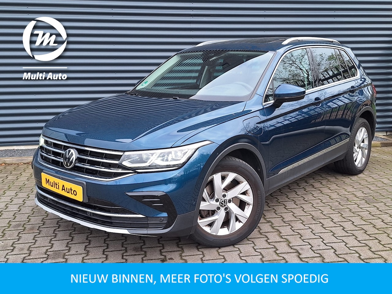 Volkswagen Tiguan - 1.4 TSI eHybrid Elegance Plug In Hybrid 245pk PHEV | Panodak |  Trekhaak af Fabriek | Adap - AutoWereld.nl