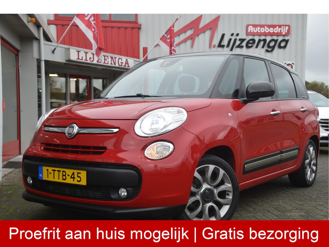 Fiat 500 L Living - 0.9 TwinAir Lounge 7p. Navi | PDC | LMV | Bluetooth | Camera - AutoWereld.nl