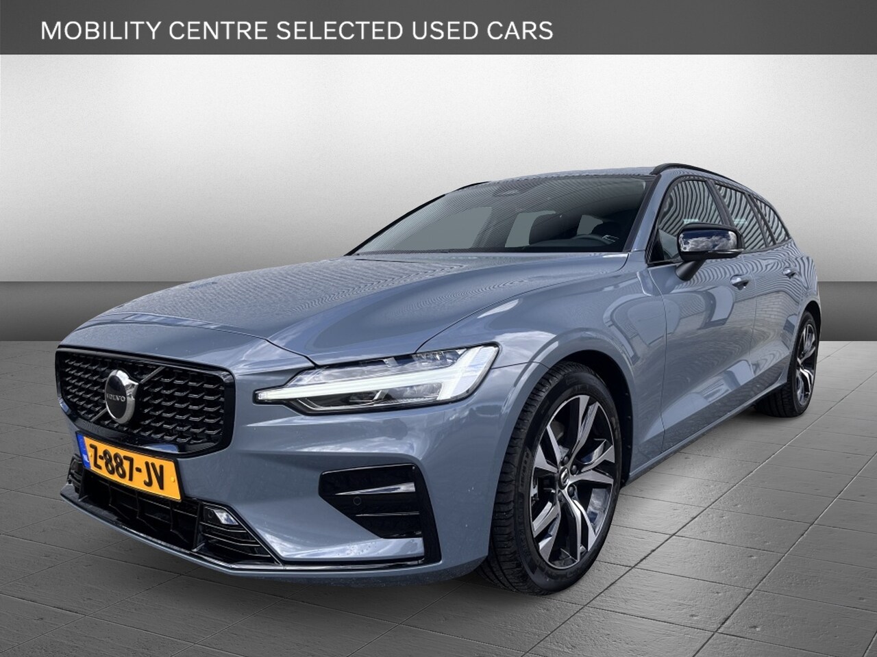 Volvo V60 - 2.0 B4 Plus Dark | Leder Bekl. | Trekhaak | Google Services - AutoWereld.nl